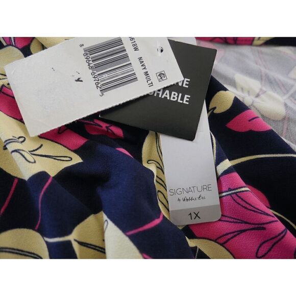 Robbie Bee Plus Size High-Low Midi Dress 1X - Picture 5 of 6